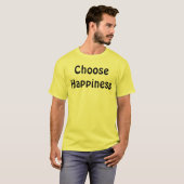 Choose Happiness※ LDS Tシャツ 、複数色あり (正面フル)