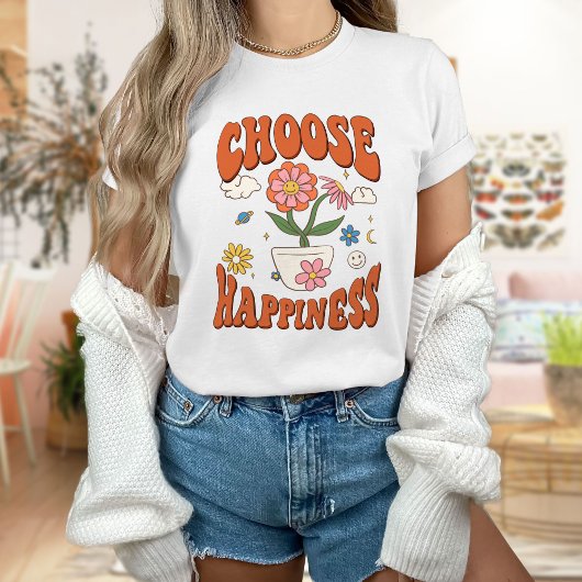Choose Happy shirt, shirt, 前向きSelf Love Tシャツ