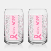 Choose Hope Breast Cancer Awareness ガラス缶 (左)