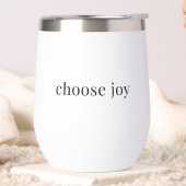choose joy – 考え前向きシンプルタイポグラフィ