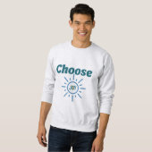 Choose Joy – 聖句 スウェットシャツ (正面フル)