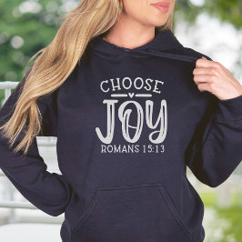 Choose JOY Bible Verse Christian パーカ