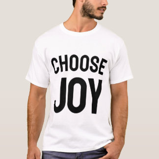 Choose Joy Daily | Inspirational Happiness T-Shirt Tシャツ