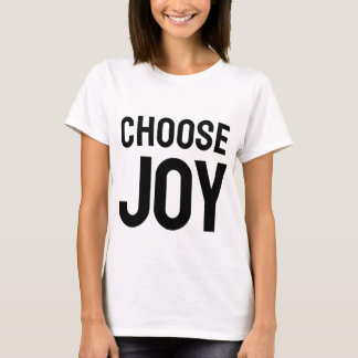 Choose Joy Daily | Inspirational Happiness T-Shirt Tシャツ