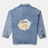 Choose Joy Denim Jacket デニムジャケット (裏面)