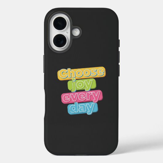 Choose Joy Everyday ! Case-Mate iPhoneケース (裏面)