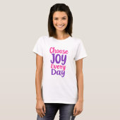 Choose Joy Everyday Tシャツ (正面フル)