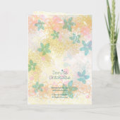 Choose Joy – Hand-Lettered Uplifting Abstract カード (裏面)