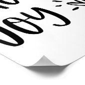 Choose Joy Hapness Heart Insrational Motivational  ポスター (角)