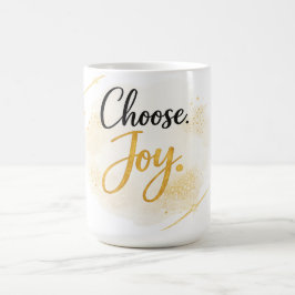 Choose Joy Inspirational Gift Mug コーヒーマグカップ