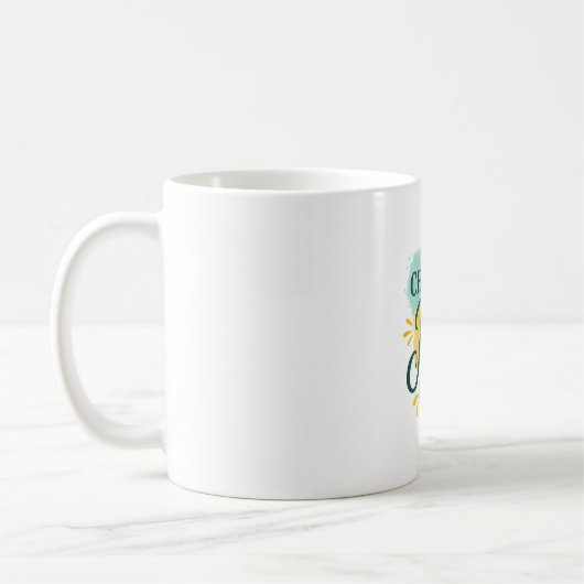Choose Joy Mug | Inspirational Coffee Cup Design コーヒーマグカップ (左)