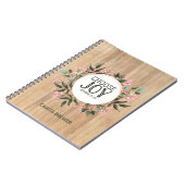 Choose Joy Romans 15:13スパイラルノートブック ノートブック (左側)