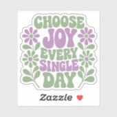 Choose Joy Sage Lavender Sticker シール (シート)