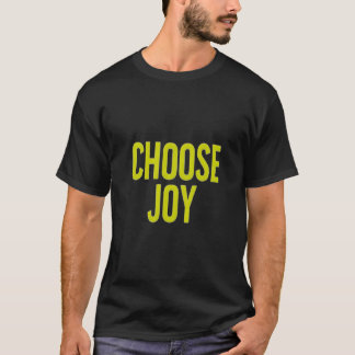Choose Joy sticker Tシャツ
