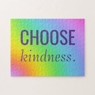 Choose Kinderness Rainbow Gradientパズル ジグソーパズル