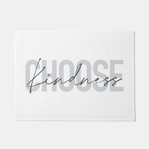 Choose Kindnessのモダンで都会的なシンプルデザイン ドアマット