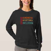 Choose Kindness Acceptance Inclusion Unity Day Ant Tシャツ (正面)