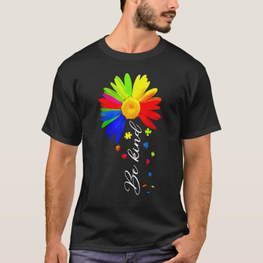 Choose Kindness Be Kind Autism Awareness Shirts Su Tシャツ (正面)
