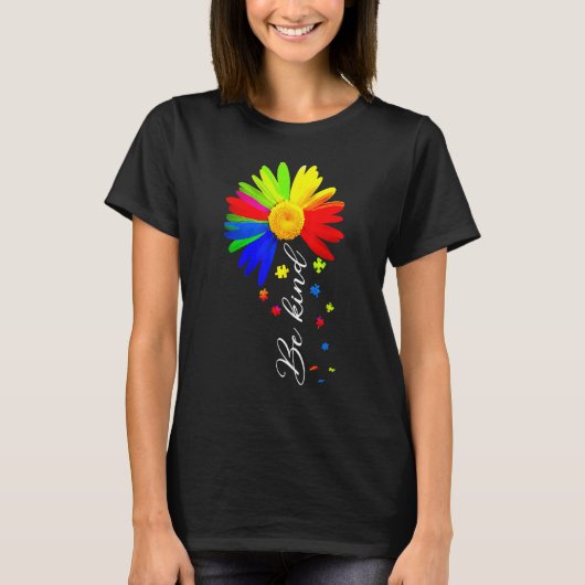 Choose Kindness Be Kind Autism Awareness Shirts Su Tシャツ (正面)