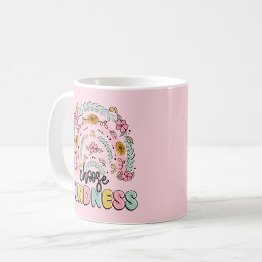 Choose Kindness Mug コーヒーマグカップ (正面左)