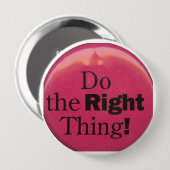 choose this for positivity and keep going 缶バッジ (正面&裏面)