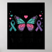 Choose To Keep Writing Your Story Insrational Butt ポスター (正面)