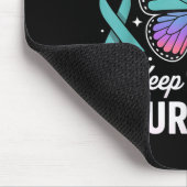 Choose To Keep Writing Your Story Insrational Butt マウスパッド (コーナー)