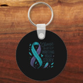 Choose To Keep Writing Your Story Insrational Quot キーホルダー (正面)