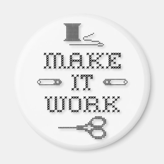 Choose Your Background Color マグネット (正面)