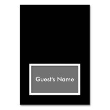 Choose-Your-Color Tented Name座席表