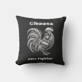 Choose Your Fighter – Demon Rooster. クッション
