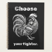 Choose Your Fighter – Demon Rooster. プランナー手帳 (正面)