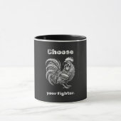 Choose Your Fighter – Demon Rooster. マグカップ (中央)