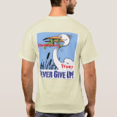 Choose your size: Double sided men's T-Shirt Tシャツ (裏面)