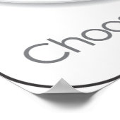 ChooseMyPlateポスター ポスター (角)
