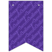 #ChoosetChallenge Womens国際的の日 バンティングフラッグ (第1の旗)