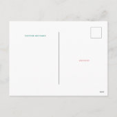 Choosing Joy Holiday Beresカスタムフォトポストカード シーズンポストカード (裏面)