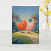 Choosing You Always Valentine Card カード (黄色い花)