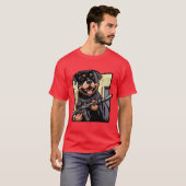 Chop Go Brrrrrrrrrrrr Posters and Art funny Tシャツ (正面フル)