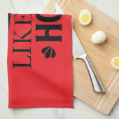 chop it like it's hot  キッチンタオル (四つ折り)