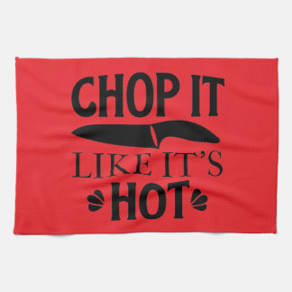 chop it like it's hot  キッチンタオル