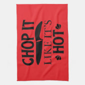 chop it like it's hot  キッチンタオル (縦)