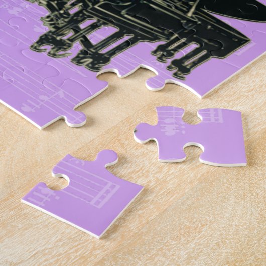 Chopanda素晴らしい動物作曲家のショパンのパロディ ジグソーパズル (側面)