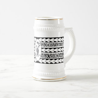 Chope à bière Tribal Ethnic  ビールジョッキ