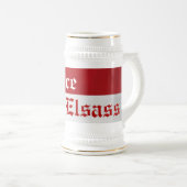 Chope Alsace / Elsass ビールジョッキ (正面右)