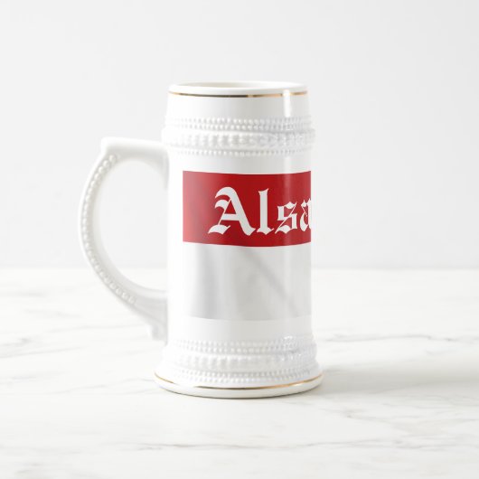 Chope Alsace / Elsass ビールジョッキ (左)