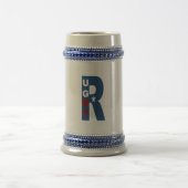 Chope grise  RUGBY  USA ビールジョッキ (中央)