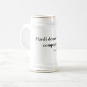 Chope Hardi dessvs hovblon ビールジョッキ (正面左)