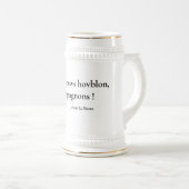 Chope Hardi dessvs hovblon ビールジョッキ (正面右)