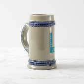Chope pour voyages DESIGN  LAZIO  TURISMO ビールジョッキ (正面左)